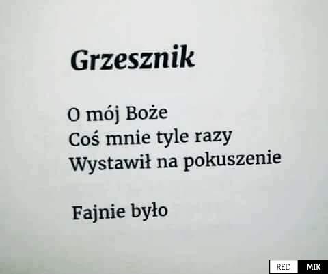 Grzesznik | Najlepsze Demotywatory, bardzo śmieszne obrazki, głupie memy i grafiki | RedMik.pl